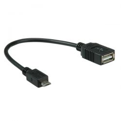 VALUE 11.99.8311 :: USB adapter cable, OTG, micro B/M - A/F