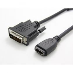 VALUE 12.99.3116 :: DVI M - HDMI F конверторен кабел, 0.15 м
