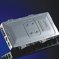 VALUE 14.99.3294 :: Автоматичен KVM Switch, 1x User към 4x PCs, пластмасов, без захранване, Pocket