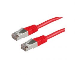 ROLINE 21.15.0141 :: FTP Patch кабел, Cat. 5e, 2.0 м, AWG26, червен цвят