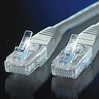 ROLINE 21.15.0510 :: UTP Patch кабел Cat.5e, 10.0 м, AWG24, сив цвят