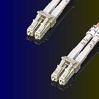 ROLINE 21.15.9251 :: Fiber Patch кабел, 1.0 м, тип LC/LC, Duplex, Multimode, 62.5/125um, 3.0 мм, оранжев цвят