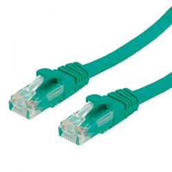 VALUE 21.99.1023 :: UTP Patch кабел Cat.6, halogen-free, зелен, 0.5 м