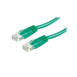 VALUE 21.99.1073 :: UTP Patch кабел, Cat. 6, зелен цвят, 7.0 м