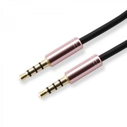 SBOX 3535-1.5P :: Audio cable, 3.5mm stereo jack M/M, 1.5m, Pink