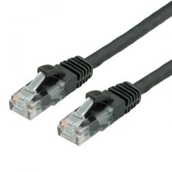 INTELLINET 390903 :: Cat5e UTP Network Patch Cable, SOHO, UTP, RJ-45 Male / RJ-45 Male, 2.0 m, Black
