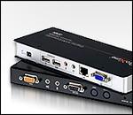 ATEN CE790T :: Предавател за IP-базиран ЦИФРОВ KVM екстендър, 1920х1080, RS-232