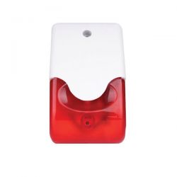 CHUANGO WS103 :: Безжична strobe сирена, с червена лампа, за безжична връзка с централа CG-5, 110 dB