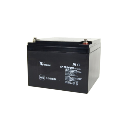 VISION CP12240 :: Rechargeable battery, 12 V, 24 Ah