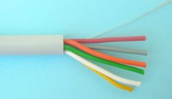 ELAN 070651 :: Intercom кабел, 6x 0.50, 450V, Ø 6.20 мм, неекраниран, 100 м
