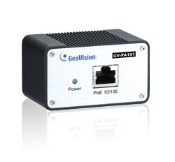 GeoVision GV-PA191-100 :: PoE захранващ модул за IP устройства, 48 V DC, 480 mA
