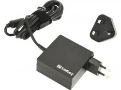 SANDBERG SNB-135-72 :: USB-C AC Charger 65W EU+UK