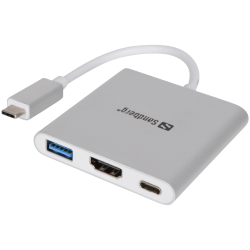 SANDBERG SNB-136-00 :: USB-C Mini Dock HDMI+USB