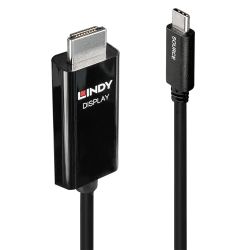 LINDY 43262 :: Конвертор-кабел от USB Type-C към HDMI, 4K60, 2m