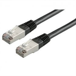 VALUE 21.99.1365 :: S/FTP Patch кабел, Cat.6, PiMF, 5 м, Черен