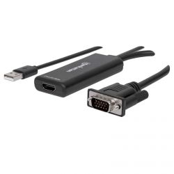 MANHATTAN 152426 :: VGA and USB to HDMI Converter