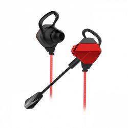 WHITE SHARK GE-536 :: HEADSET EAGLE, 10 mm driver, PS4/PS5/XBOX compatible, Detachable microphone, Red