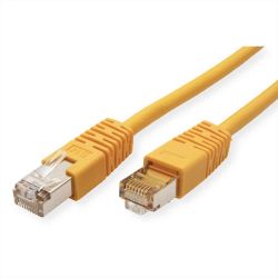 ROLINE 21.15.0742 :: S/FTP Patch кабел Cat.5e (Class D), жълт, 20.0 м