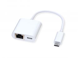 Roline 12.02.1100 :: USB 3.2 Gen 2 to Gigabit Ethernet Converter, 1x PD Port