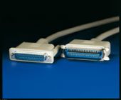 ROLINE 11.01.1018 :: Принтерски кабел, D25M/C36M, 1.8 м, монолитен, 25 проводника