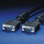 ROLINE 11.04.5256 :: VGA кабел HD15 M/M, 6.0 м с феритни накрайници, Quality