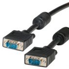 ROLINE 11.04.5265 :: VGA cable HD15 M/M, 15m with Ferrit cores, Quality
