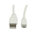 VALUE 11.99.8754 :: Cable USB А/М - microB/M 0.8 m, white