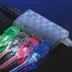 VALUE 11.99.8904 :: USB 2.0 Light кабел, зелен цвят, 1.8 м, тип A - B
