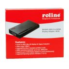 ROLINE 12.02.1034 :: USB 3.0 видео адаптер, HDMI, 4K2K, черен цвят