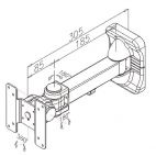 VALUE 17.99.1126 :: LCD Monitor Wall Mount Kit 3 Joints