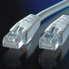 ROLINE 21.15.0302 :: S/FTP Patch кабел Cat.5e, 2.0 м, AWG26, сив цвят