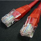 ROLINE 21.15.0521 :: UTP Patch кабел Cat.5e, 0.5 м, AWG24, червен цвят