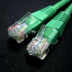 ROLINE 21.15.0523 :: UTP Patch кабел Cat.5e, 0.5 м, AWG24, зелен цвят