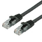 ROLINE 21.15.0545 :: UTP Patch кабел Cat.5e, 2.0 м, AWG24, черен цвят