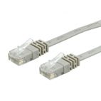 VALUE 21.99.0980 :: UTP Flat Network cable, Cat. 6, grey, 0.5 m