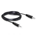 SBOX 3.5-3.5-M/M-2 :: Аудио кабел, 3.5 мм стерео жак M/M, 2.0 м, Черен