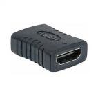 MANHATTAN 353465 :: Удължителен адаптер HDMI А/F към HDMI А/F, Black, 4К