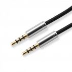 SBOX 3535-1.5W :: Аудио кабел, 3.5 мм стерео жак M/M, 1.5 м, Бял