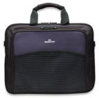 MANHATTAN 438926 :: Cologne Notebook Computer Briefcase, Top Load, Fits Most Widescreens Up To 17"