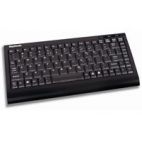 KeySonic ACK-595BT :: Безжична Bluetooth мини клавиатура, SoftSkin, черна