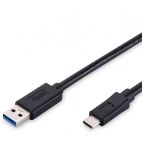 ASSMANN AK-300136-018-S :: USB Type-C кабел, USB-C М - USB-А М, 480 Mbps, 1.8 м