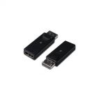 ASSMANN AK-340602-000-S :: Преходник DisplayPort към HDMI, DP M/ HDMI F, с поддръжка на звук