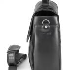 TUCANO BOPT :: Чанта за 15" лаптоп, Optima, естествена кожа, черен цвят