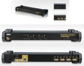 ATEN CS1754 :: Rack-Mount KVM превключвател, 4x 1, Combo ports (PS2 & USB), 2048x 1536; DDC2B