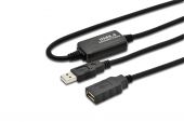 ASSMANN DA-73100-1 :: USB 2.0 активен удължителен кабел, 10.0 м