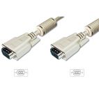 ASSMANN DK-310103-018-E :: VGA кабел HD15 M/M, 1.8 м, с феритна защита