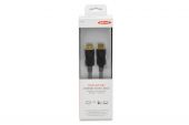 EDNET 84501 :: DisplayPort кабел, DP, M/M, 3.0 м, interlock, UltraHD 4K@60Hz, gold