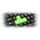 KEEP OUT F89PRO :: Геймърска клавиатура, LED подсветка, 12 мултимедийни и 5 програмируеми клавиша