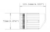 GEOVISION GV-EBL2100-2F :: 2.0 Mpix, H.264 Low Lux WDR IR Bullet IP Camera, 3.8 mm