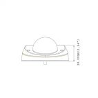 GEOVISION MDR1500-1F :: 1.3 Mpix, H.264 Mini Fixed Rugged Dome, 2.80 mm